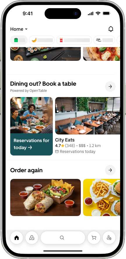 Uber, OpenTable Launch Dine Out Reservations in Canada
