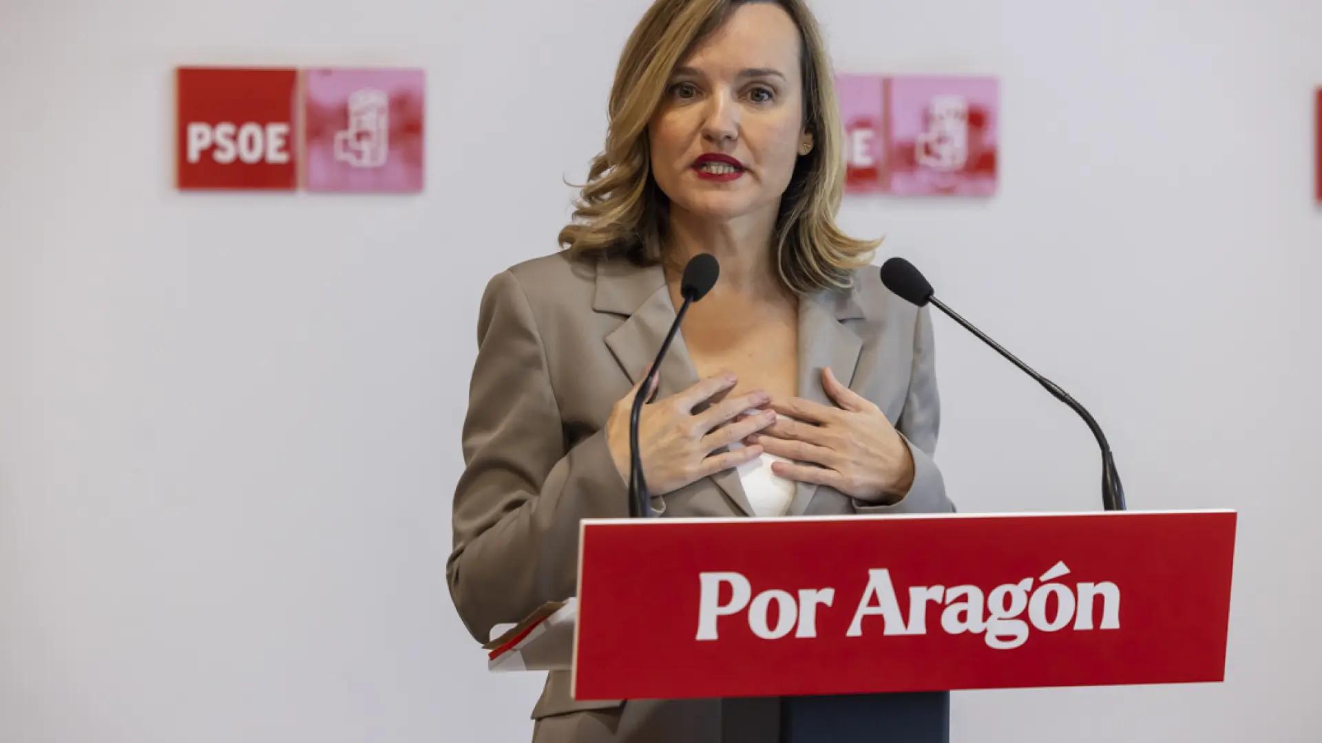 Alegría reitera que el PSOE no actuó con celeridad con Salazar y traslada su apoyo a las víctimas