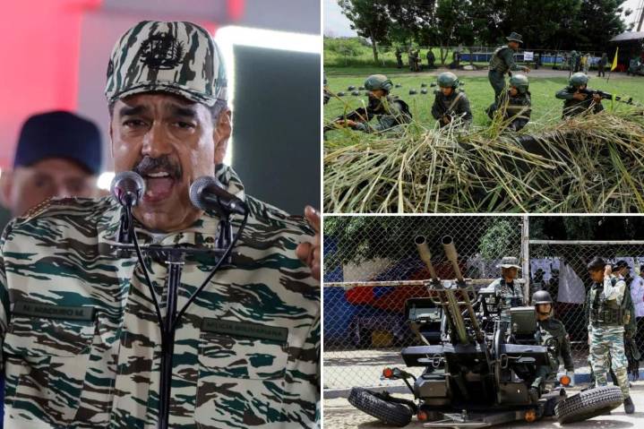 Maduro's forces prepared for guerrilla war if the US invades Venezuela: report