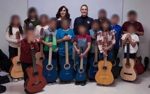 Galería.- Convive Sheinbaum con familia de elementos militares