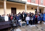 Diecisiete estatuas de Oviedo llevarán información inclusiva en su código QR