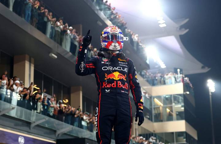 Max Verstappen beats Lando Norris in Abu Dhabi qualifying as F1 title fight goes down to the wire
