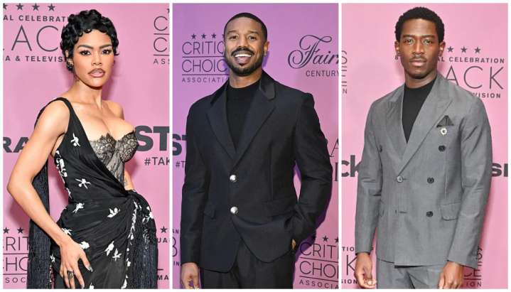 Seen On The Scene: Teyana Taylor, Michael B. Jordan & Damson Idris Sizzle & Shine At Critics’ Choice Celebration Of Black Cinema & TV Gala