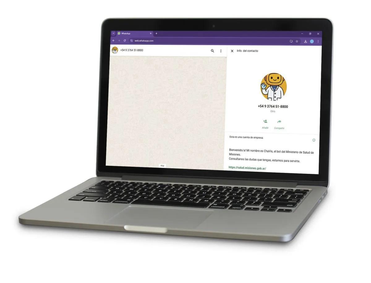 Por alta demanda, se lanzó un 	chatbot de atención en salud mental