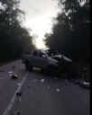 Una camioneta volcó en la Troncal 10 dejando tres heridos