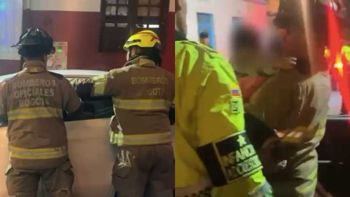 Bebé de 11 meses fue rescatado tras ser abandonado dentro de un vehículo en el centro de Bogotá