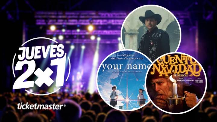 Jueves 2x1 de Ticketmaster: los 6 conciertos imperdibles con promoción en Monterrey