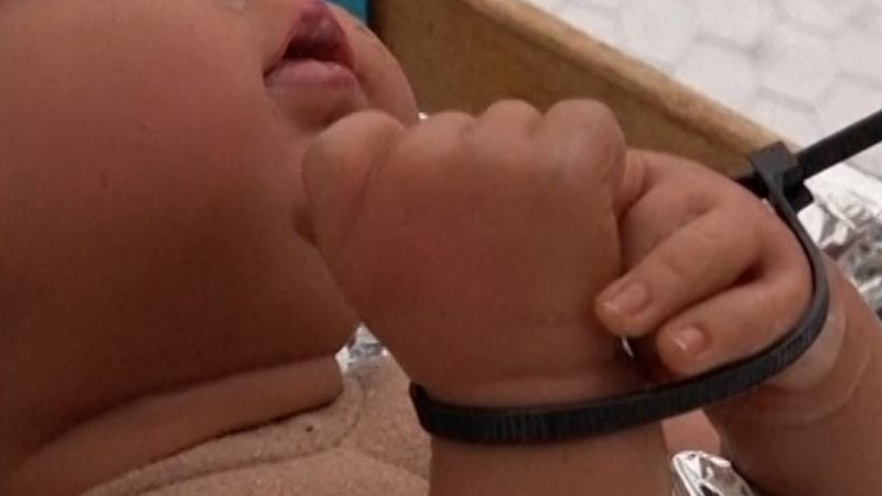 Church puts zip tie on baby Jesus in nativity scene