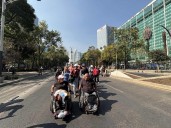 Personas con discapacidad protestan en CDMX por mejores condiciones