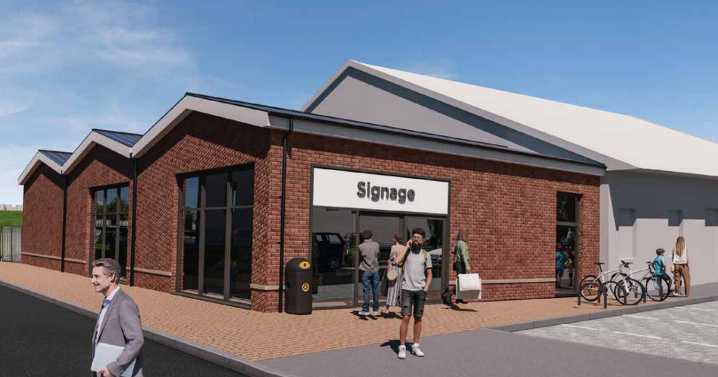 First look at new shop planned next to Nuneaton community centre