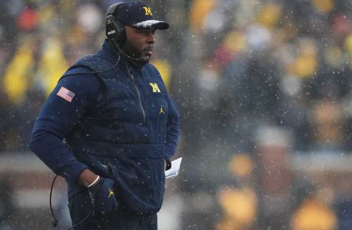 Michigan fires Sherrone Moore with cause, cites ‘inappropriate relationship’ with staff member