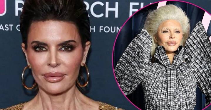 Lisa Rinna Looks Unrecognizable With Gray Hair and Bleached Brows at 2025 British Fashion Awards: Photos