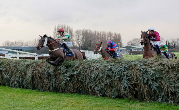 Beau Morgan and £100 bargain buy Twig win the Becher Chase at Aintree