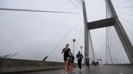 Rain dampens but doesn't stop runners at annual Savannah Bridge Run