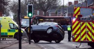 All you need to know after car crashes into railings outside Whitley Bay school