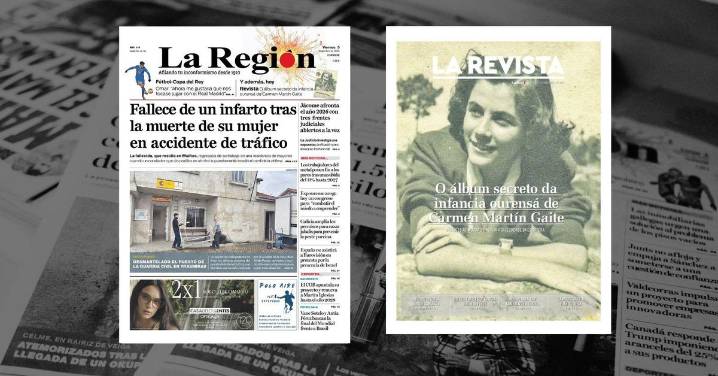 La portada de La Región de este viernes, 5 de diciembre