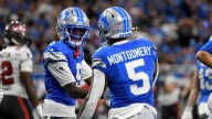 Lions’ David Montgomery gashes Cowboys before halftime with 35