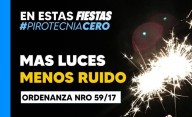 El Municipio de Sarmiento recuerda que esta prohibido el uso y comercialización de pirotecnia