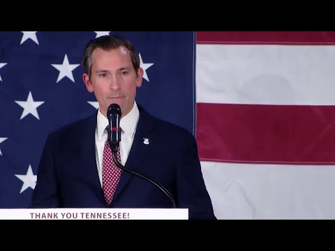 Van Epps thanks Trump in speech after projected win