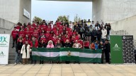 Más un centenar de jóvenes de Granada visitan el Museo de la Memoria por el Día de la Bandera