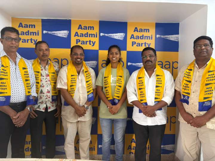 AAP Announces Fifth List of ZP Candidates, Features State-Level Football Player and Coach Jeromina Colaco