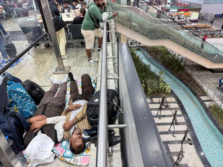 In photos: IndiGo delays spell chaos for airports across India