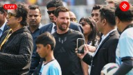 LIVE: Sunil Chhetri among stars on field as Wankhede Stadium awaits Lionel Messi's entry