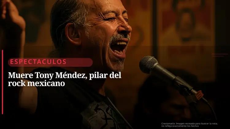 Tony Mendez, guitarrista legendario de Kerigma, fallece a los 57 años