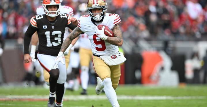 3 numbers to know between the 49ers-Titans: It should be a big day for Skyy Moore