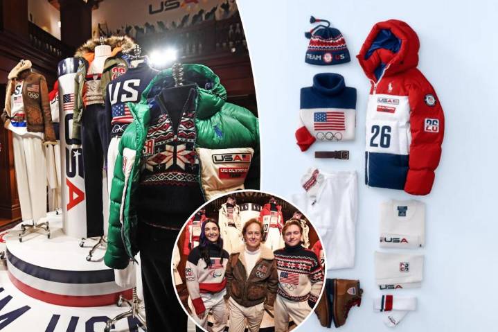 Ralph Lauren Team USA Winter Olympics 2026 uniforms revealed