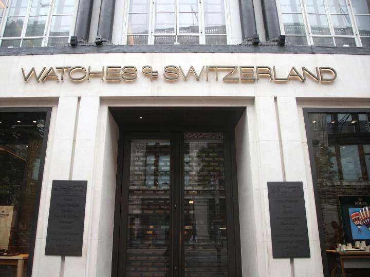 Watches of Switzerland sales jump as shoppers shrug off tariff impact