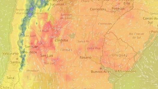 Ola de calor extremo en Argentina: cómo afectará a San Juan el fenómeno climático