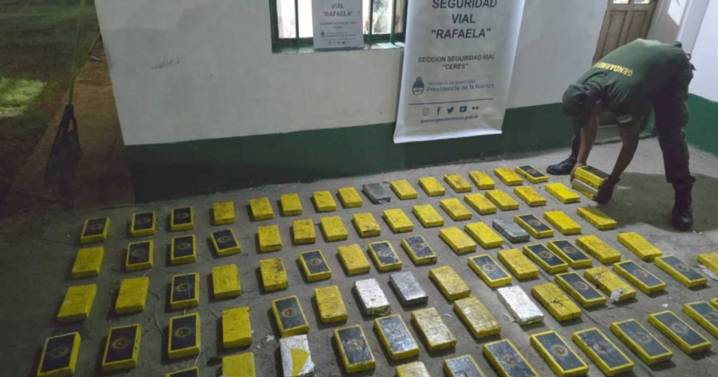 Vehículo salió de Jujuy con más de 105 kilos de cocaína