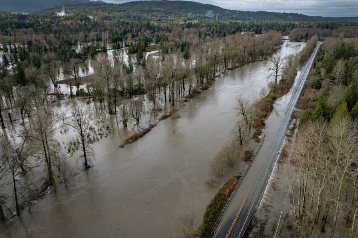 Pacific Northwest braces for more heavy rain after a powerful storm caused flooding and rescues