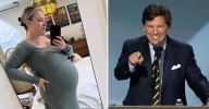 Pregnant Meghan McCain Bashes Tucker Carlson for Making a 'Living Off of Ugliness' After She Was Called 'Fat' on His Podcast
