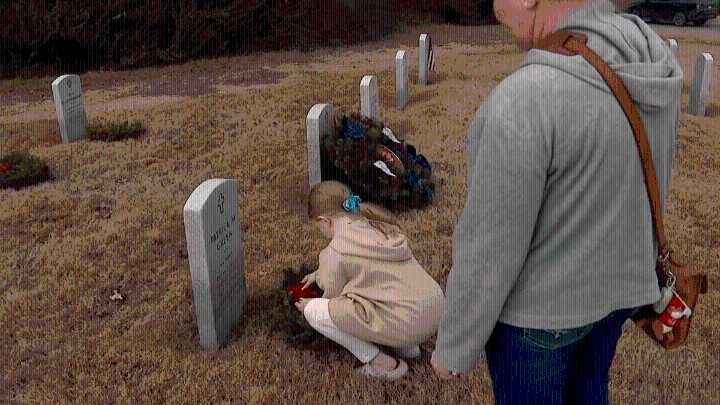 Nearly 60,000 wreaths laid in Dallas to honor fallen veterans