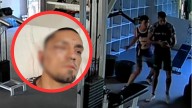 MOMENTO EXACTO en que hombre es atacado en gimnasio; requiere cirugía reconstructiva