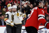 Theodore has goal and assist, Schmid gets shutout as Golden Knights beat Devils 3
