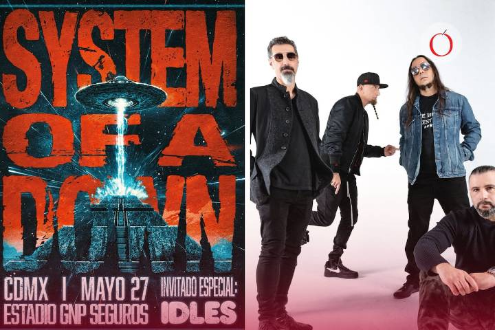 System of a Down regresa a México: fecha de preventa y cómo comprar boletos para su concierto en CDMX