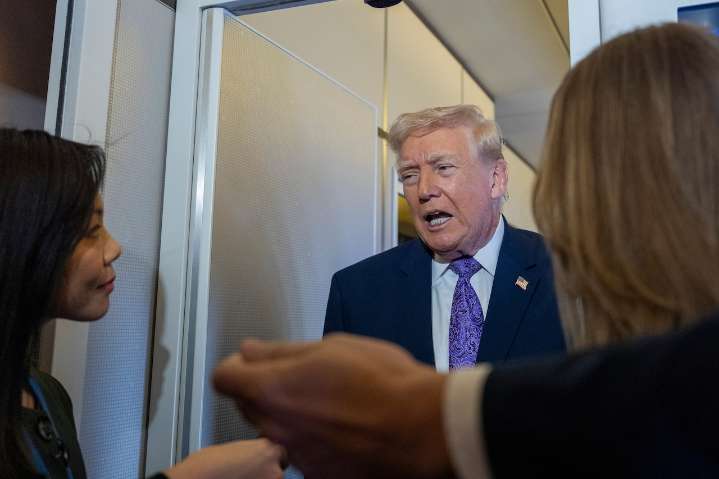 Trump shocks with brutal insult of female reporter who asked about his mystery MRI