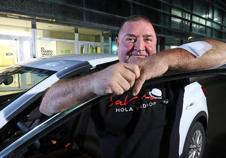 El chófer del 'maestro' es de Errenteria: «Sabina ha sido mi segundo padre»