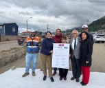 Comienza la pavimentación en la faja sur de Avenida Divisadero Oriente