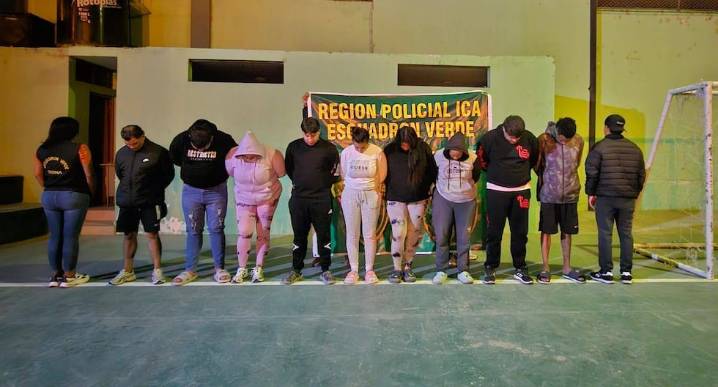 Ica: caen “Los Criminales Sureños” vinculados al peligroso “gota a gota”