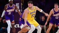 Lakers’ Luka Doncic goes full Kobe Bryant in red