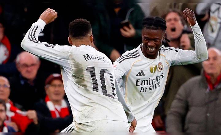 Real Madrid humilló en casa al Athletic Bilbao por la jornada 19 de LaLiga de España: el conjunto blanco se encuentro segundo en la tabla de posiciones