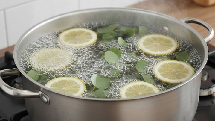 Hervir limón y eucalipto en vinagre: para qué sirve y cuáles son sus beneficios