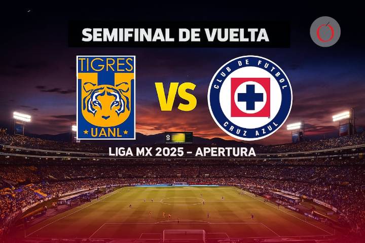 Tigres vs Cruz Azul: ¿Cuándo es la semifinal de vuelta de la Liga MX Apertura 2025?