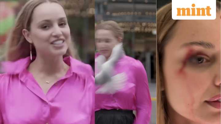 WATCH | Seagull attacks journalist mid-job, leaves her with bleeding face