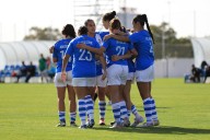 El Sporting despide el año con una contundente victoria ante el CF Pozuelo de Alarcón