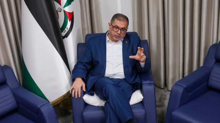 Hamas official says the group ready to discuss 'freezing or storing' its weapons